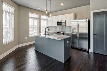 Kitchen Area at The Beeker, Ohio, 43201